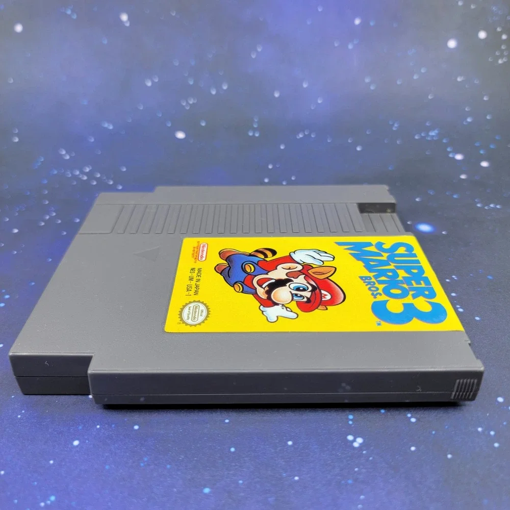 Nintendo NES Super Mario Bros 3 Game Cartridge NES-UM-USA-1 Made in Japan
